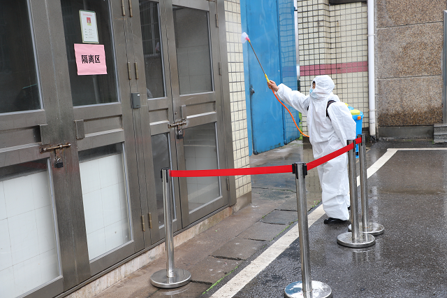 疫情防控不懈??！衡陽技師學(xué)院開展常態(tài)化疫情防控應(yīng)急演練