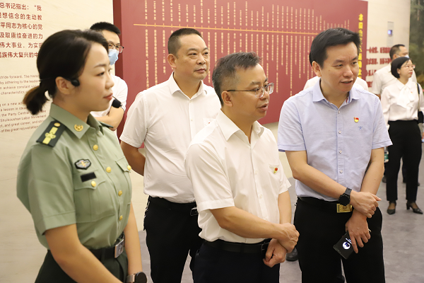 創(chuàng)新學習形式！衡陽技師學院黨委理論學習中心組把“課堂”搬到紅色教育基地
